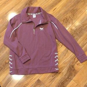 Victoria’s Secret Pink small 1/4 zip sweatshirt